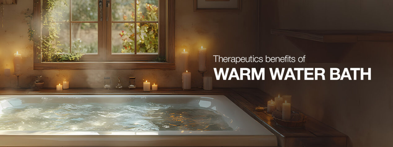 warm water bath benefits