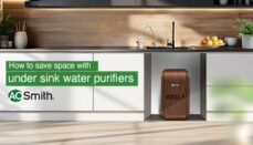 how to save space with under sink water purifiers